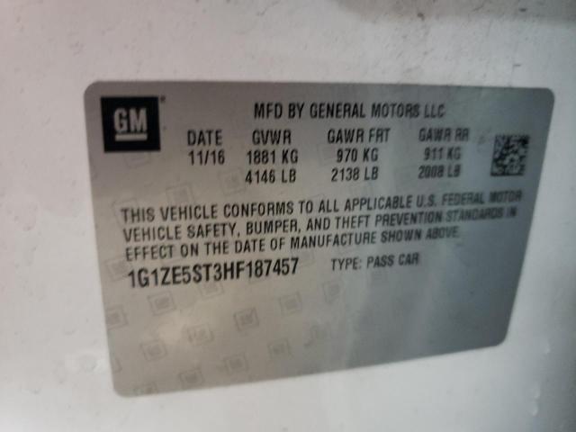 2017 CHEVROLET MALIBU LT - 1G1ZE5ST3HF187457