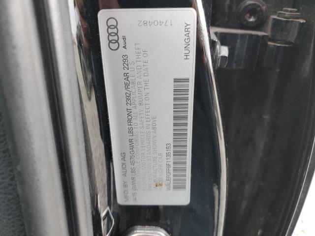 VIN WAUEFGFF6F1135153 2015 AUDI A3 no.12