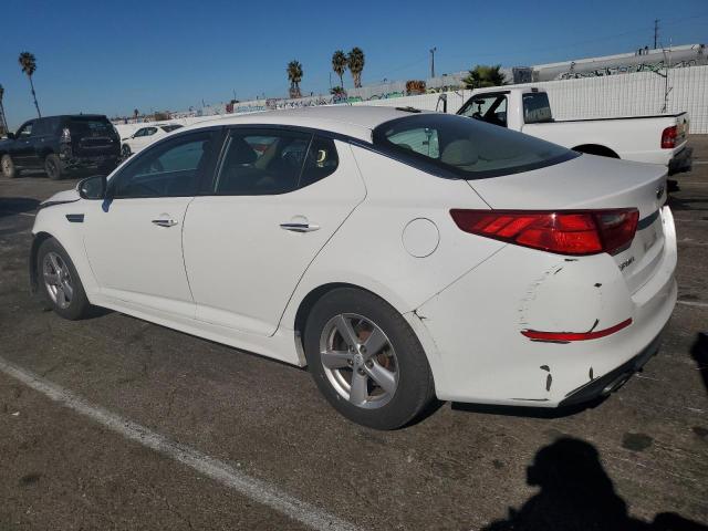 KIA OPTIMA LX 2014 white  gas 5XXGM4A72EG303356 photo #3