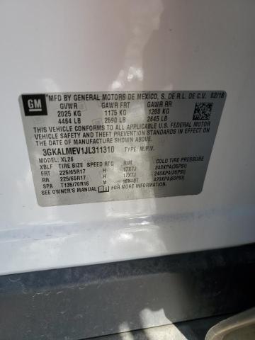 2018 GMC TERRAIN SL - 3GKALMEV1JL311310