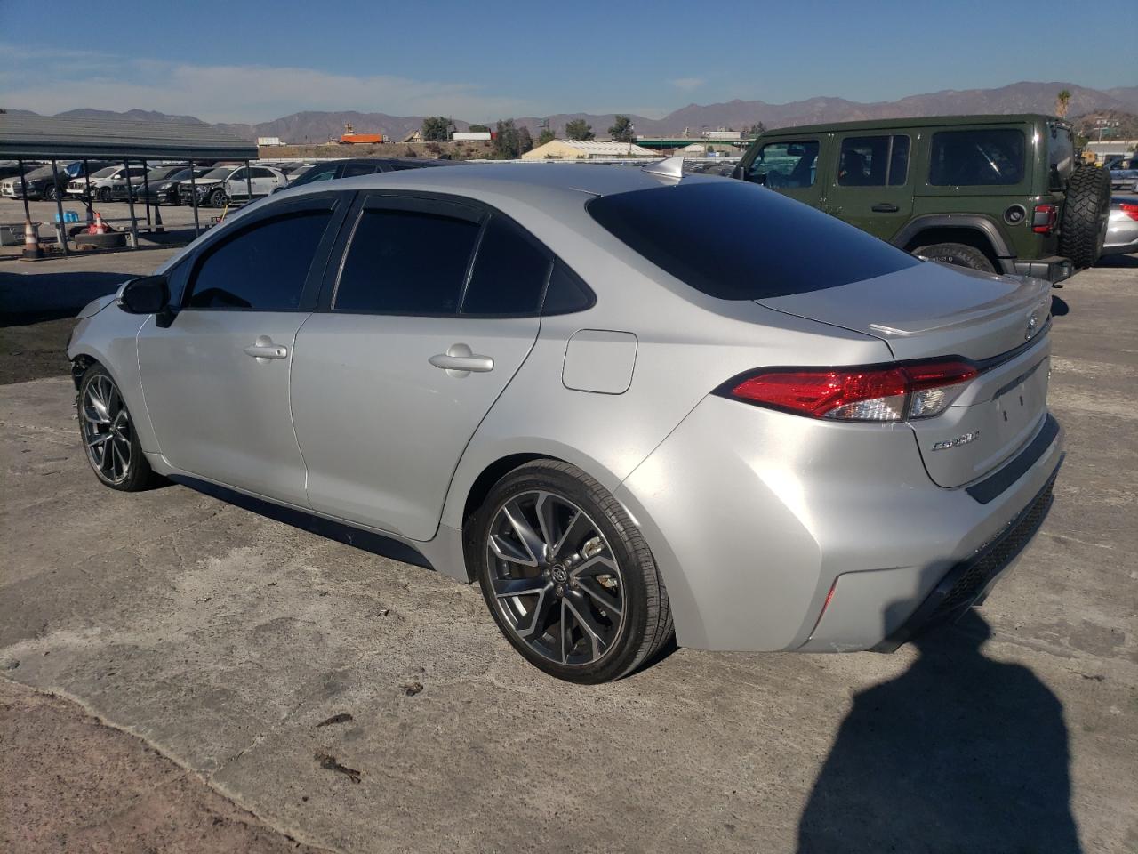 Lot #3030531476 2021 TOYOTA COROLLA SE