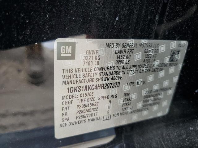 2017 GMC YUKON SLE 1GKS1AKC4HR297370