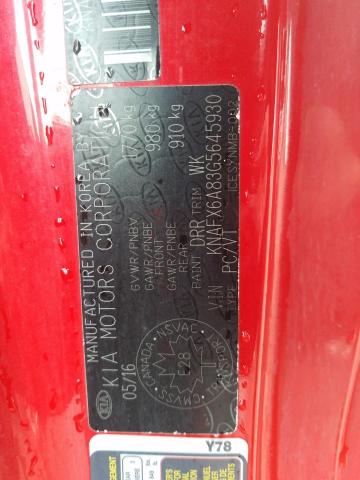 2016 KIA FORTE EX - KNAFX6A83G5645930