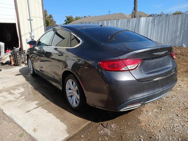 CHRYSLER 200 LIMITE 2016 gray sedan 4d flexible fuel 1C3CCCAG2GN101351 photo #4