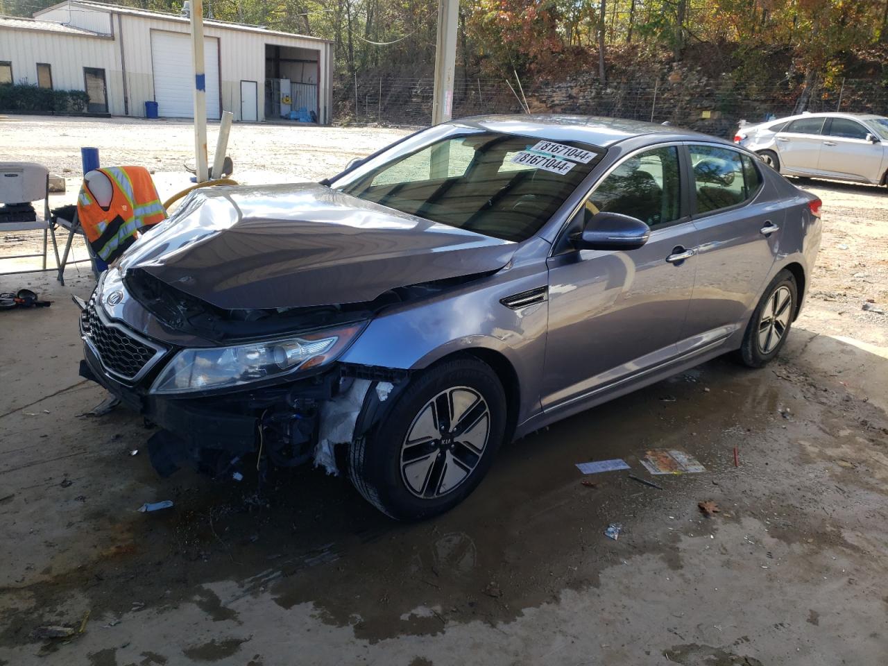 Lot #3037033720 2012 KIA OPTIMA HYB