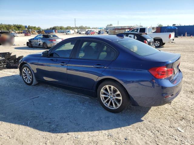 BMW 320 I 2017 blue  gas WBA8E1G59HNU12599 photo #3