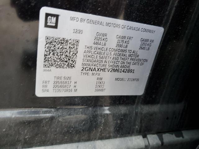 2021 CHEVROLET EQUINOX LS - 2GNAXHEV2M6142891