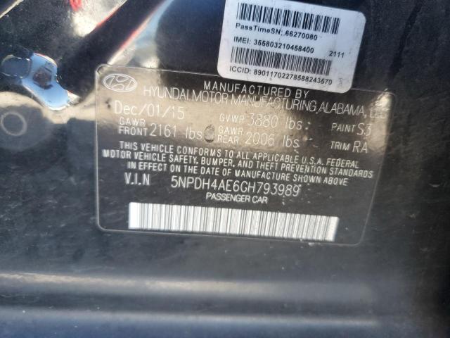 2016 HYUNDAI ELANTRA SE - 5NPDH4AE6GH793989
