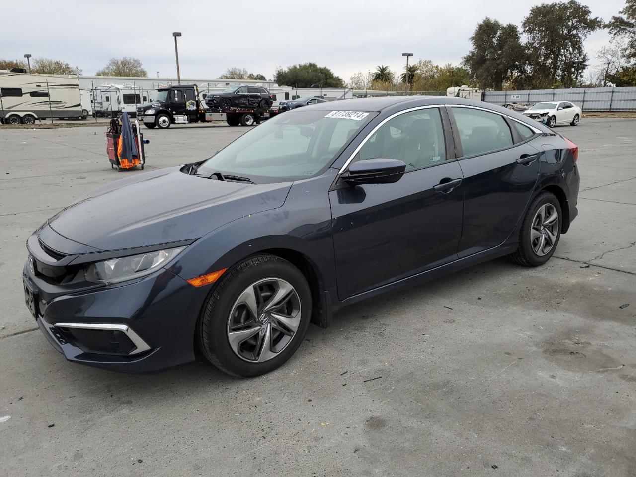 Lot #3029337723 2019 HONDA CIVIC LX