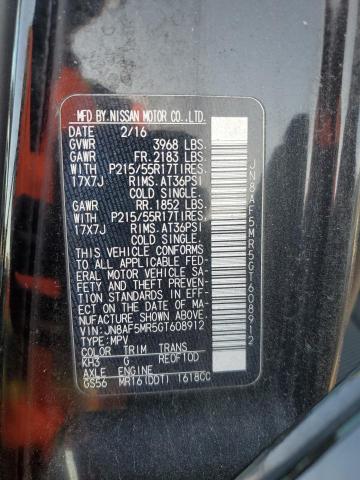 2016 NISSAN JUKE S - JN8AF5MR5GT608912