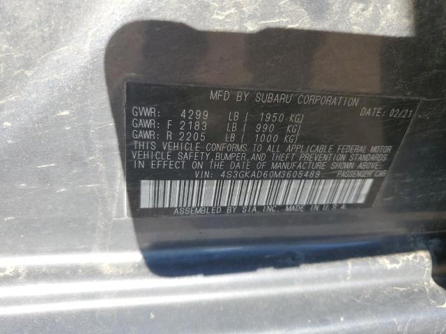 VIN 4S3GKAD60M3605489 2021 SUBARU IMPREZA no.12