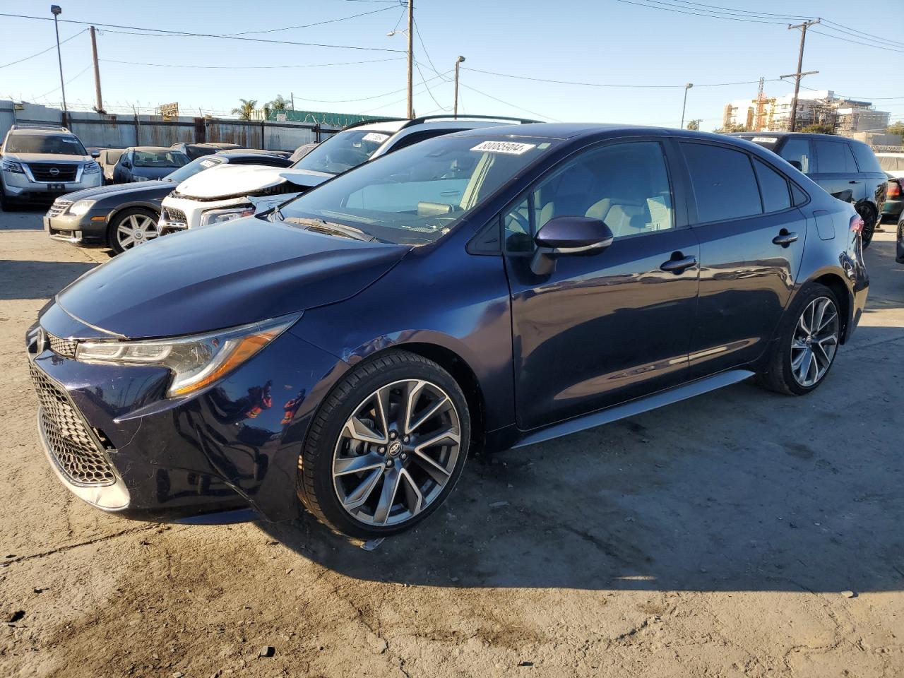 Lot #2962057157 2021 TOYOTA COROLLA SE