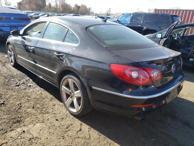 VOLKSWAGEN CC VR6 4MO 2009 black  gas WVWGU73C59E529400 photo #3