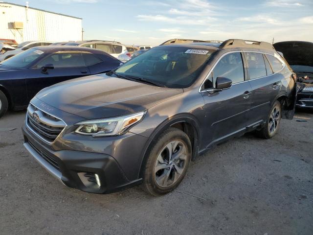 SUBARU OUTBACK LI 2020 charcoal  gas 4S4BTANC3L3166083 photo #1