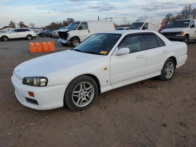 NISSAN SKYLINE 1999 white   0000000HR34007258 photo #1