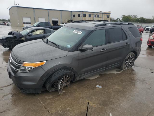 FORD EXPLORER X 2015 gray  gas 1FM5K7D80FGB88989 photo #1