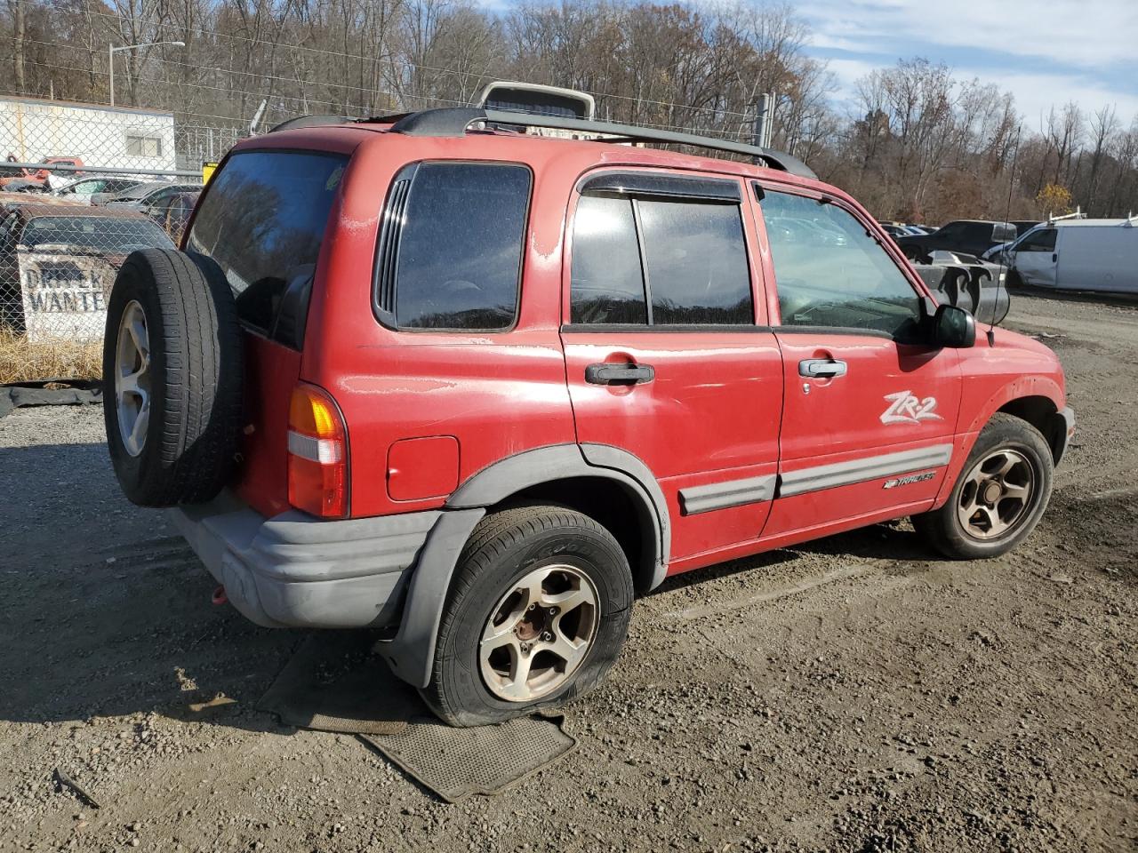 Lot #2993635502 2004 CHEVROLET TRACKER ZR