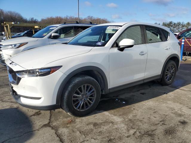 MAZDA CX-5 SPORT 2019 white  gas JM3KFBBM7K0528468 photo #1