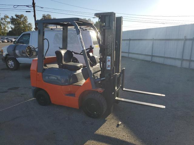 TOYOTA FORKLIFT 2012 orange   93481 photo #1