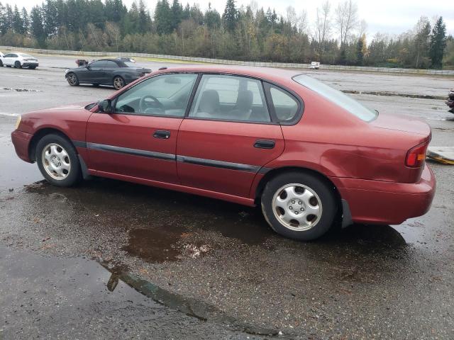 SUBARU LEGACY L 2002 burgundy  gas 4S3BE635427202838 photo #3