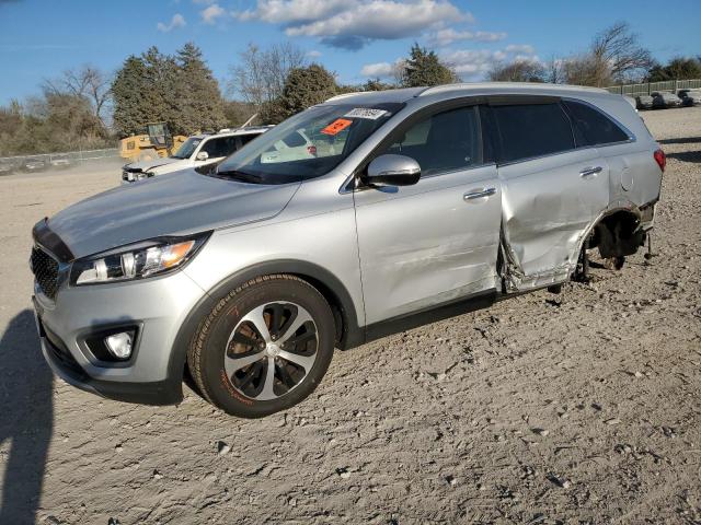 KIA SORENTO EX 2016 silver 4dr spor gas 5XYPH4A53GG006890 photo #1