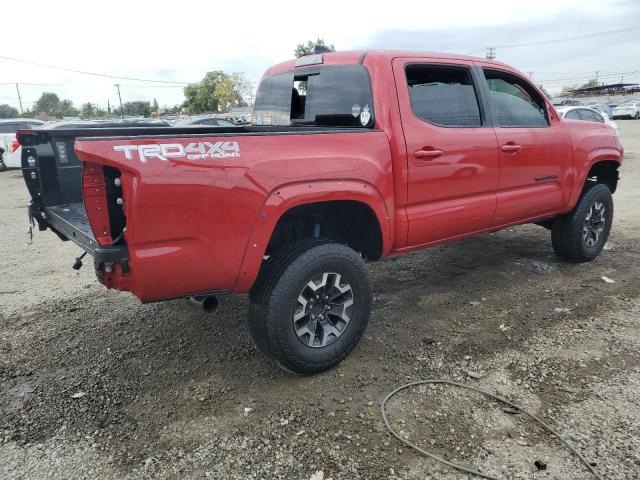 TOYOTA TACOMA DOU 2022 red  gas 3TMCZ5AN6NM531900 photo #4