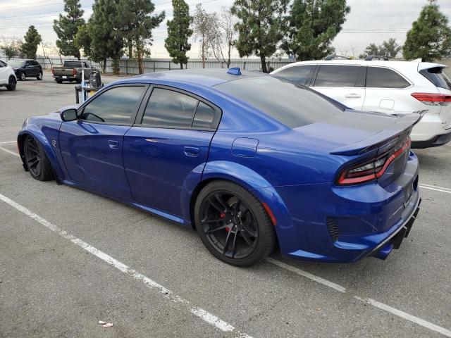 DODGE CHARGER SR 2022 blue  gas 2C3CDXL90NH210965 photo #3