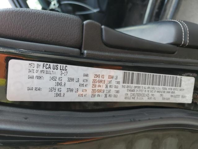 2017 JEEP GRAND CHER - 1C4RJFBG5HC831425