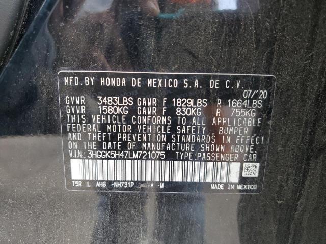 2020 HONDA FIT LX - 3HGGK5H47LM721075