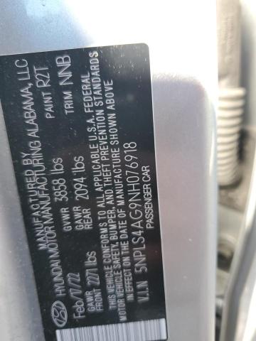 2022 HYUNDAI ELANTRA SE - 5NPLS4AG9NH076918