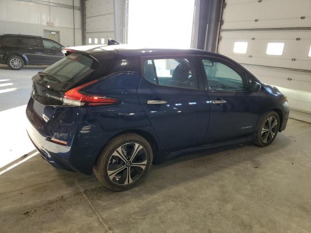 NISSAN LEAF S 2018 blue  electric 1N4AZ1CP0JC314651 photo #4