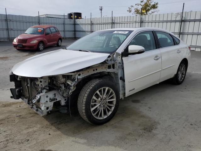 TOYOTA AVALON HYB 2016 white  hybrid engine 4T1BD1EBXGU055292 photo #1