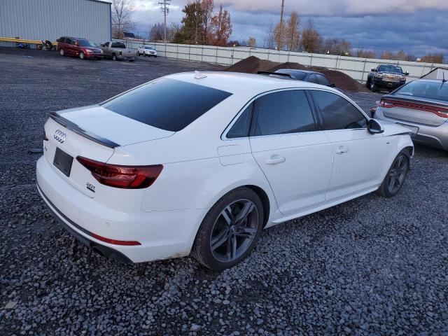 AUDI A4 PREMIUM 2018 white  gas WAUENAF44JN018140 photo #4