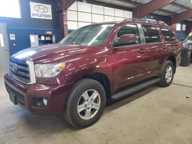 TOYOTA SEQUOIA SR 2011 burgundy 4dr spor gas 5TDBY5G10BS049549 photo #1