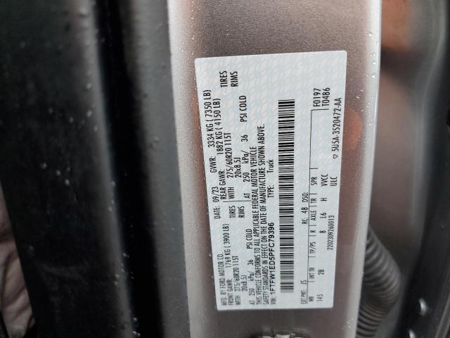 2023 FORD F150 SUPER - 1FTFW1ED5PFC79396