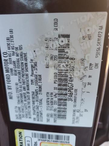 2017 FORD FUSION S - 3FA6P0G74HR180268