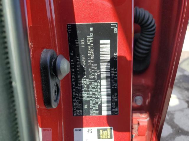 2022 TOYOTA COROLLA CR - 7MUCAABG3NV003950