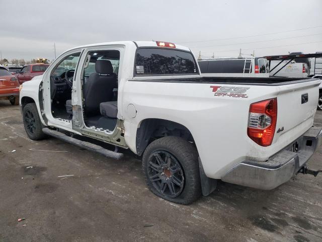 TOYOTA TUNDRA CRE 2020 white  gas 5TFDY5F15LX876582 photo #3