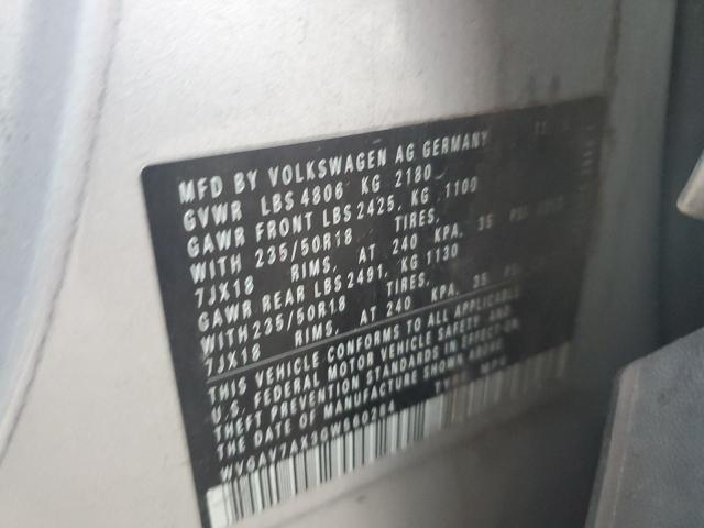 2016 VOLKSWAGEN TIGUAN S - WVGAV7AX3GW560284