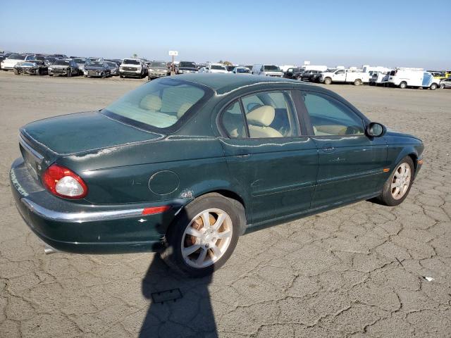 JAGUAR X-TYPE 2.5 2004 green sedan 4d gas SAJEB52D94XD67350 photo #4