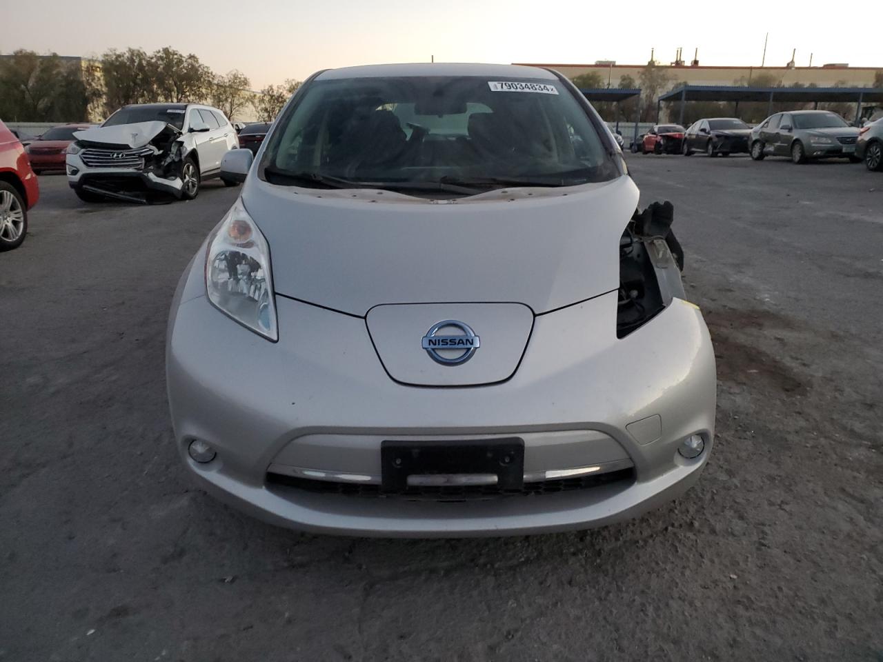 Lot #3038217748 2017 NISSAN LEAF S