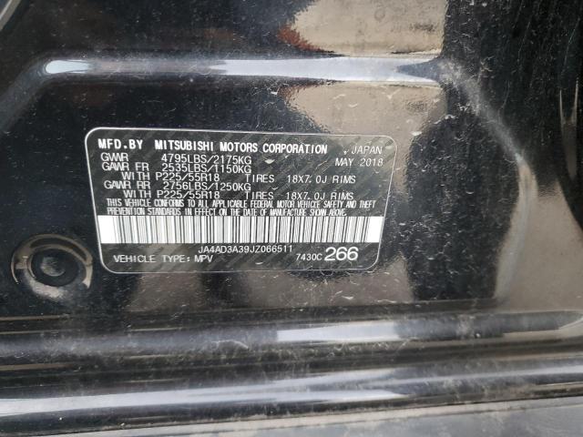 VIN JA4AD3A39JZ066511 2018 MITSUBISHI OUTLANDER no.12