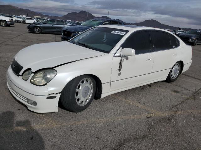 LEXUS GS 300 1999 white  gas JT8BD68S1X0076471 photo #1