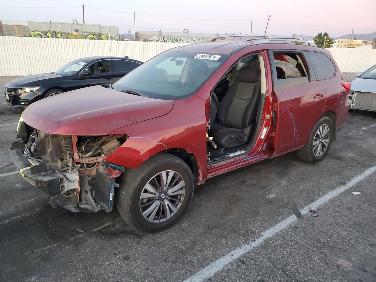 Lot #2993899371 2017 NISSAN PATHFINDER