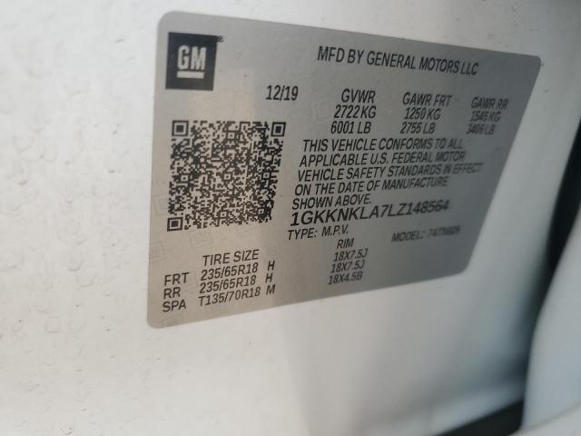 2020 GMC ACADIA SLE - 1GKKNKLA7LZ148564