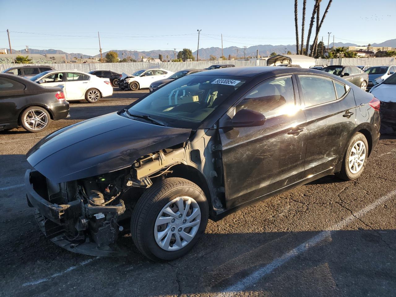 Lot #2974731110 2020 HYUNDAI ELANTRA SE