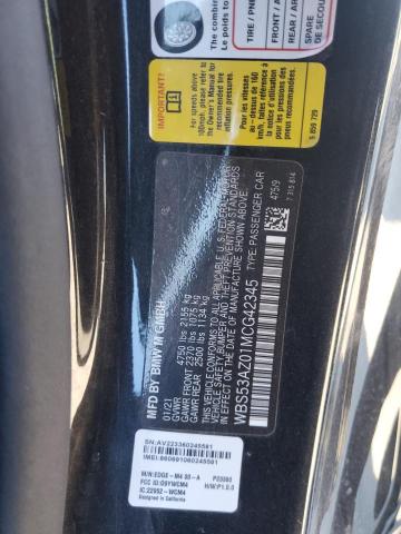 2021 BMW M4 - WBS53AZ01MCG42345