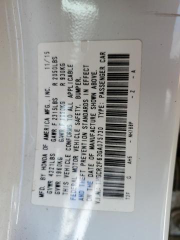 2016 HONDA ACCORD SPO - 1HGCR2F63GA075730