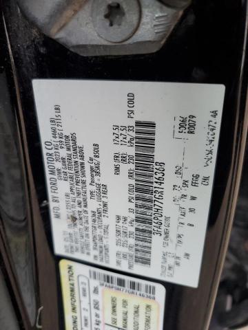 2016 FORD FUSION SE - 3FA6P0H77GR146368