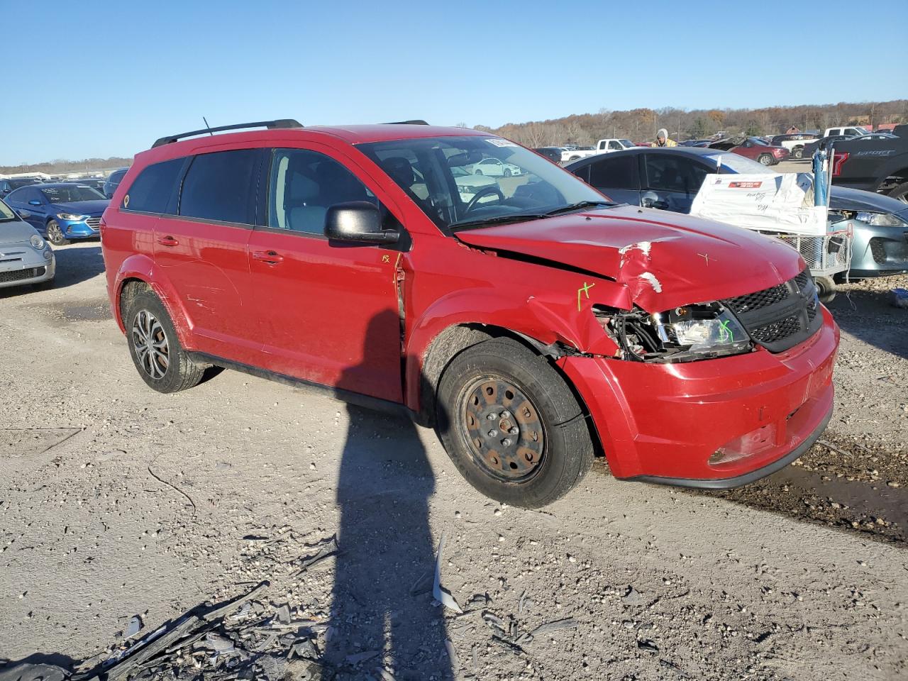 Lot #3028665276 2017 DODGE JOURNEY SE